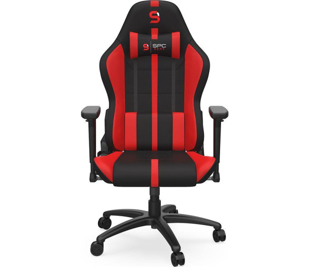 SPC Gear SR400F RD (czarno-czerwony, materiał) - 654736 - zdjęcie